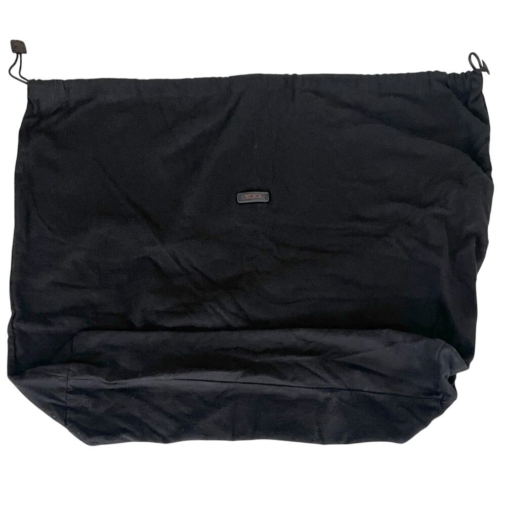 Tumi Drawstring Laundry Dust Bag Black 23 X 19 Travel Storage Pouch EUC